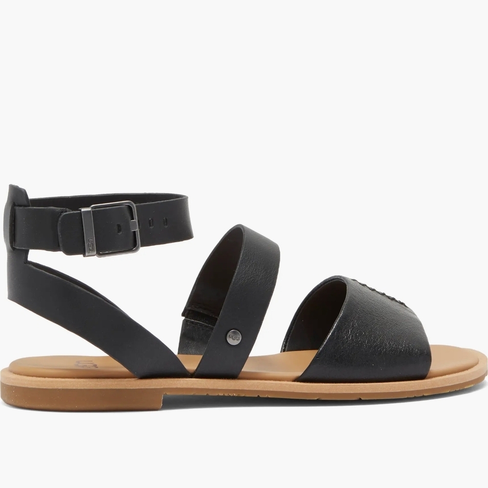 UGG Zahara Strappy Sandal Black Side 9